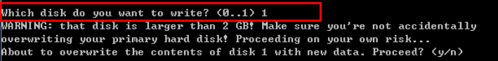 phydiskwrite选择磁盘